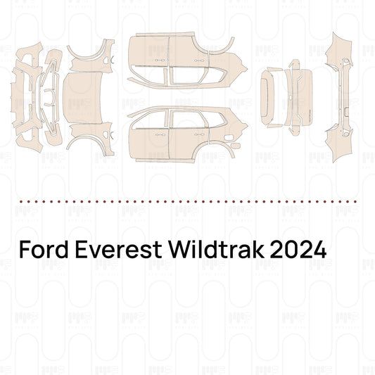 Pre-Cut PPF Ford Everest Wildtrak 2024