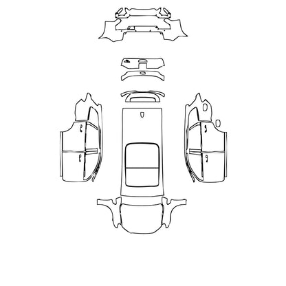 Pre-Cut PPF Ford Everest sport 2021 - PPF-Kits