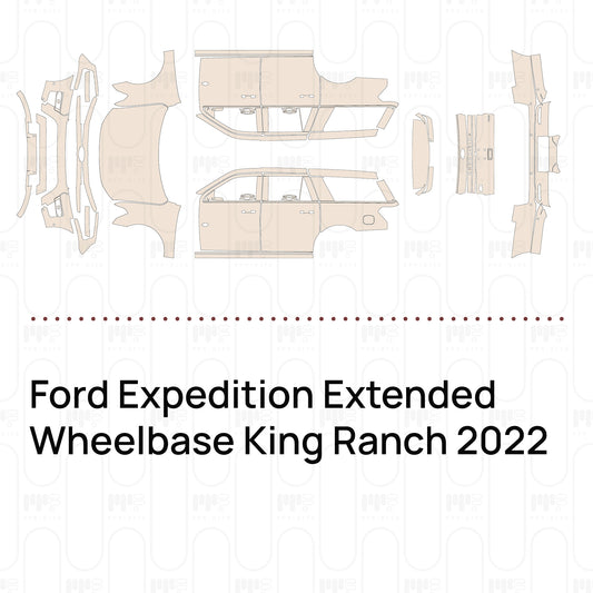 Pre-Cut PPF Ford Expedition Extended Wheelbase King Ranch 2022
