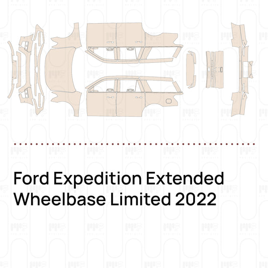 Pre-Cut PPF Ford Expedition Extended Wheelbase Limited 2022