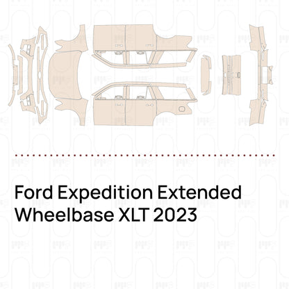 Pre-Cut PPF Ford Expedition Extended Wheelbase XLT 2023