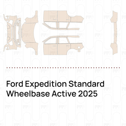 Pre-Cut PPF Ford Expedition Standard Wheelbase Active 2025