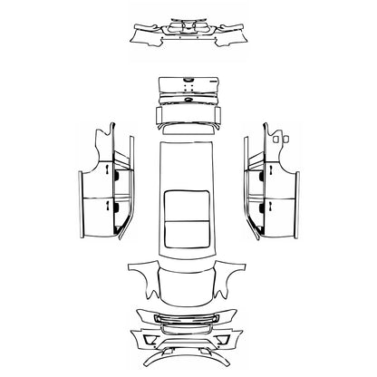 Pre-Cut PPF Ford Expedition Standard Wheelbase Limited 2020 - PPF-Kits