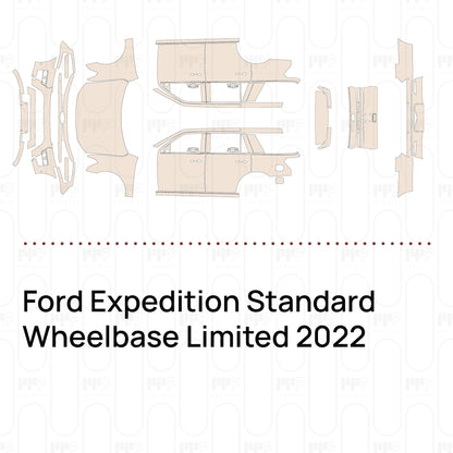 Pre-Cut PPF Ford Expedition Standard Wheelbase Limited 2022