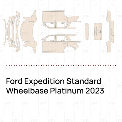 Pre-Cut PPF Ford Expedition Standard Wheelbase Platinum 2023