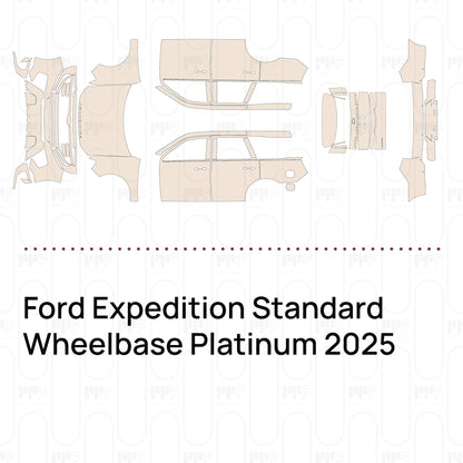 Pre-Cut PPF Ford Expedition Standard Wheelbase Platinum 2025