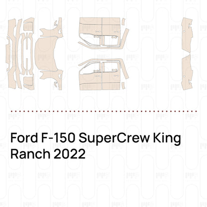 Pre-Cut PPF Ford F-150 SuperCrew King Ranch 2022