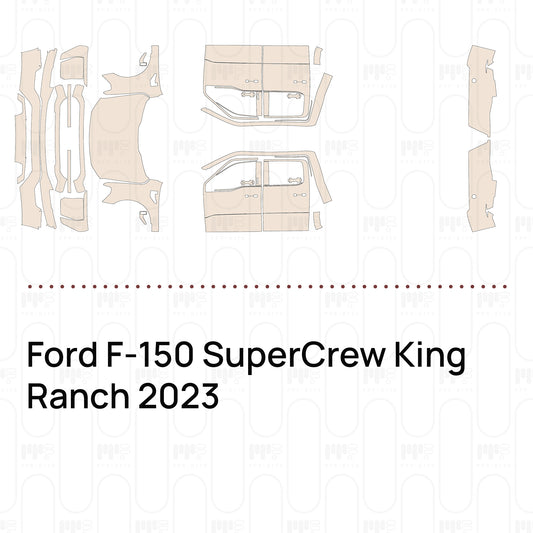 Pre-Cut PPF Ford F-150 SuperCrew King Ranch 2023