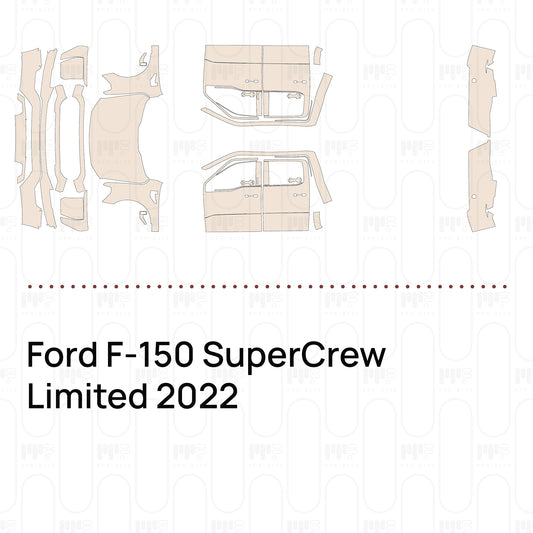 Pre-Cut PPF Ford F-150 SuperCrew Limited 2022