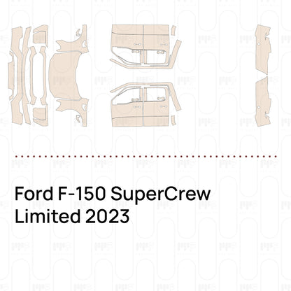 Pre-Cut PPF Ford F-150 SuperCrew Limited 2023