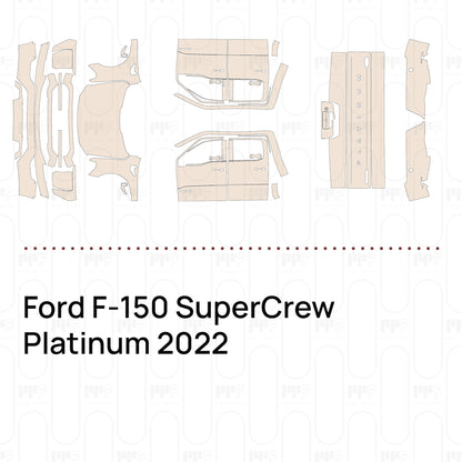 Pre-Cut PPF Ford F-150 SuperCrew Platinum 2022