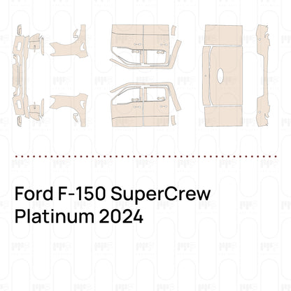 Pre-Cut PPF Ford F-150 SuperCrew Platinum 2024