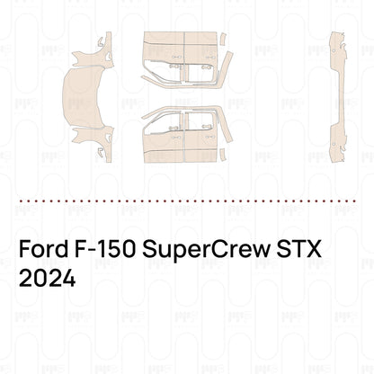 Pre-Cut PPF Ford F-150 SuperCrew STX 2024