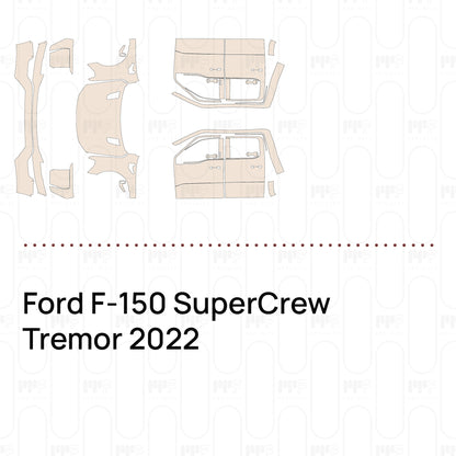 Pre-Cut PPF Ford F-150 SuperCrew Tremor 2022