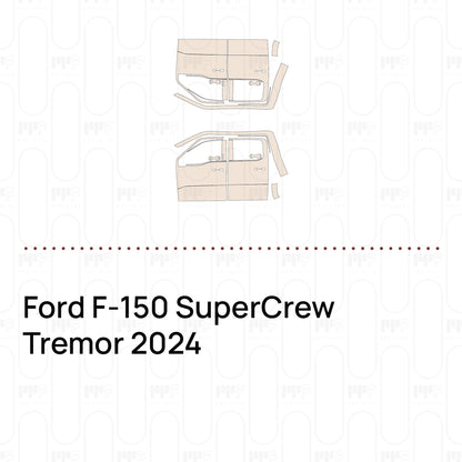Pre-Cut PPF Ford F-150 SuperCrew Tremor 2024