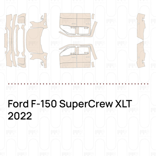 Pre-Cut PPF Ford F-150 SuperCrew XLT 2022