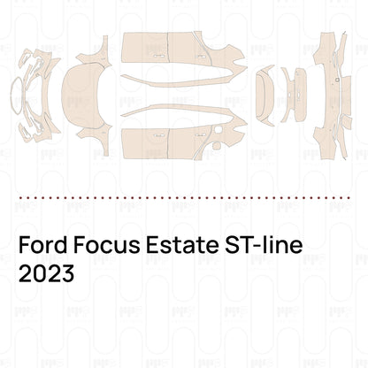 Pre-Cut PPF Ford Focus Estate ST-line 2023