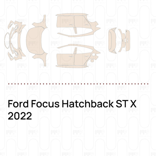 Pre-Cut PPF Ford Focus Hatchback ST X 2022
