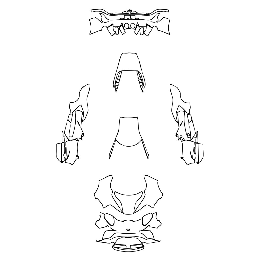 Pre-Cut PPF Ford GT 2018 - PPF-Kits