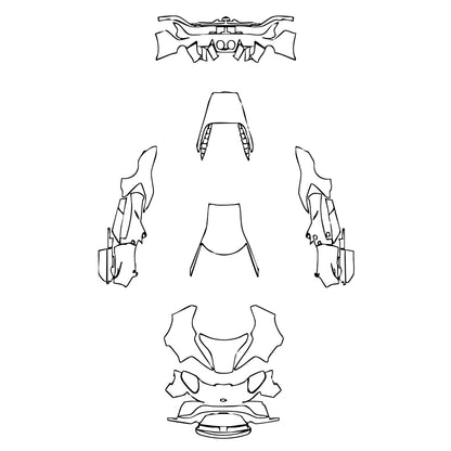 Pre-Cut PPF Ford GT 2021 - PPF-Kits