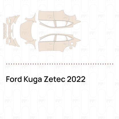 Pre-Cut PPF Ford Kuga Zetec 2022