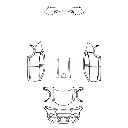 Pre-Cut PPF Ford Mach-E GT 2021 - PPF-Kits