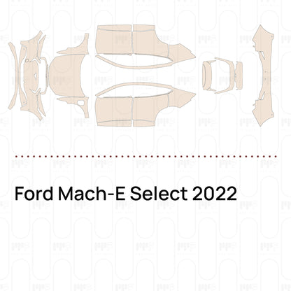 Pre-Cut PPF Ford Mach-E Select 2022