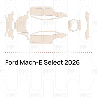Pre-Cut PPF Ford Mach-E Select 2026