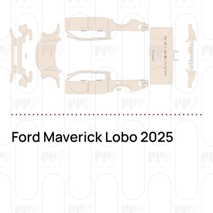Pre-Cut PPF Ford Maverick Lobo 2025