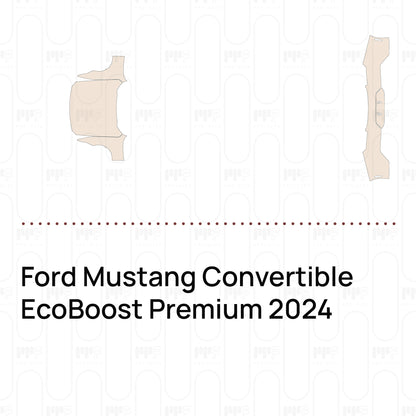 Pre-Cut PPF Ford Mustang Convertible EcoBoost Premium 2024