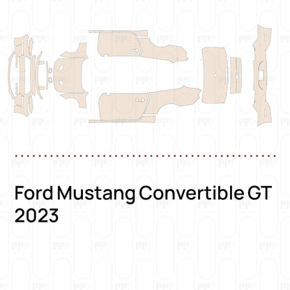 Pre-Cut PPF Ford Mustang Convertible GT 2023