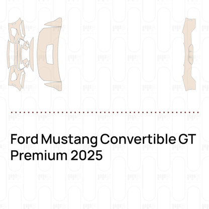 Pre-Cut PPF Ford Mustang Convertible GT Premium 2025