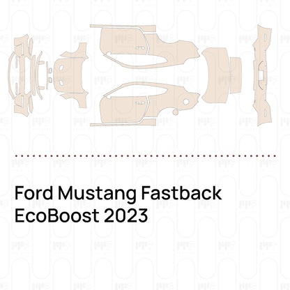 Pre-Cut PPF Ford Mustang Fastback EcoBoost 2023