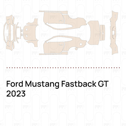 Pre-Cut PPF Ford Mustang Fastback GT 2023