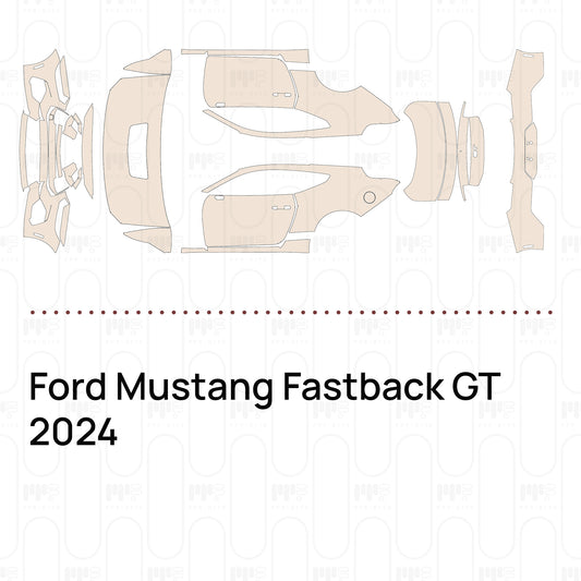 Pre-Cut PPF Ford Mustang Fastback GT 2024