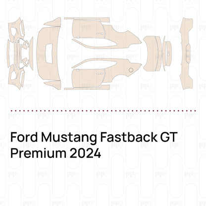 Pre-Cut PPF Ford Mustang Fastback GT Premium 2024