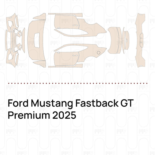 Pre-Cut PPF Ford Mustang Fastback GT Premium 2025