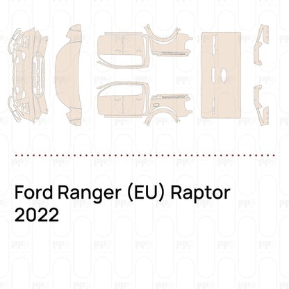 Pre-Cut PPF Ford Ranger (EU) Raptor 2022