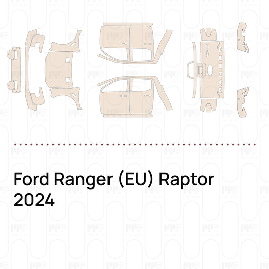 Pre-Cut PPF Ford Ranger (EU) Raptor 2024
