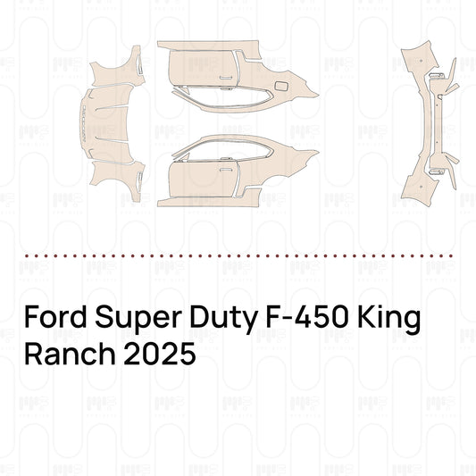 Pre-Cut PPF Ford Super Duty F-450 King Ranch 2025