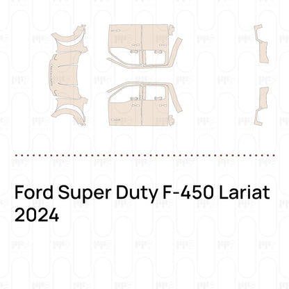 Pre-Cut PPF Ford Super Duty F-450 Lariat 2024