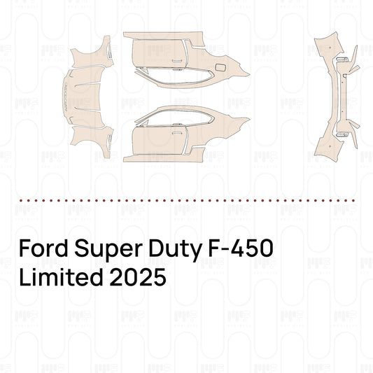 Pre-Cut PPF Ford Super Duty F-450 Limited 2025