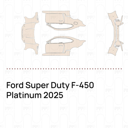 Pre-Cut PPF Ford Super Duty F-450 Platinum 2025