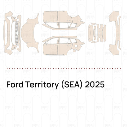 Pre-Cut PPF Ford Territory (SEA) 2025