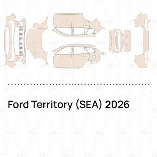 Pre-Cut PPF Ford Territory (SEA) 2026