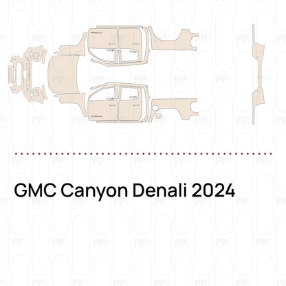 Pre-Cut PPF GMC Canyon Denali 2024