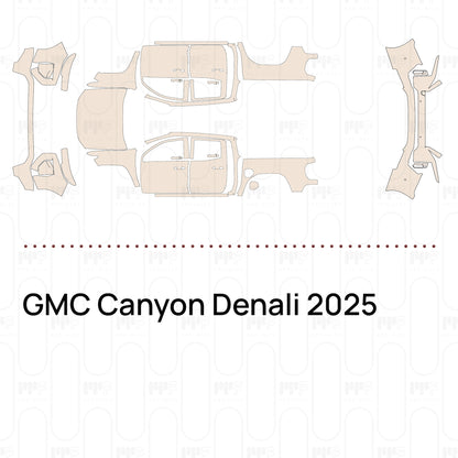 Pre-Cut PPF GMC Canyon Denali 2025