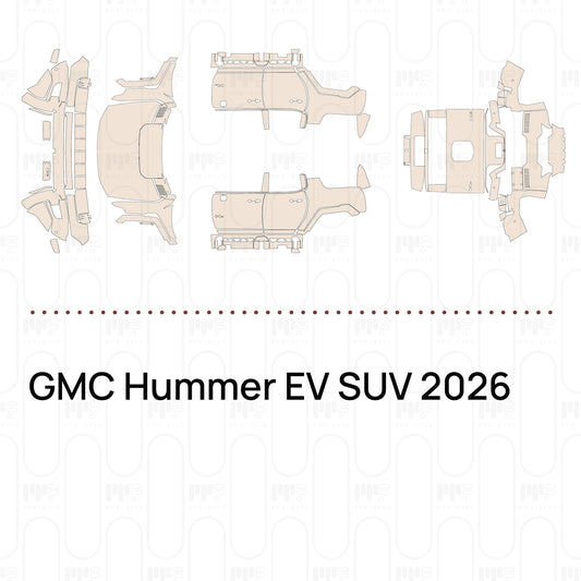 Pre-Cut PPF GMC Hummer EV SUV 2026