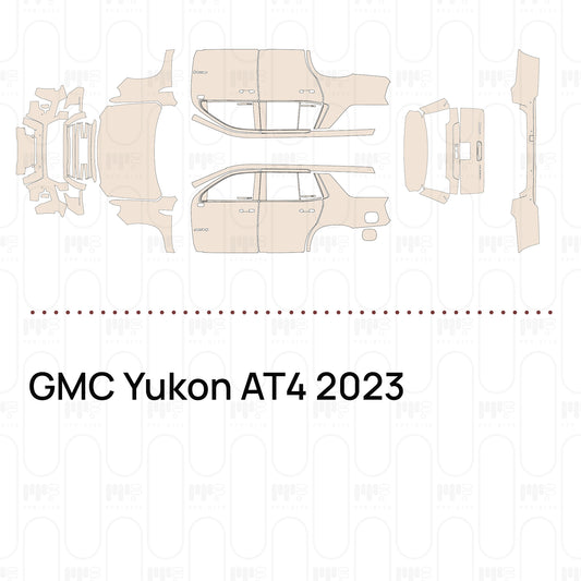 Pre-Cut PPF GMC Yukon AT4 2023