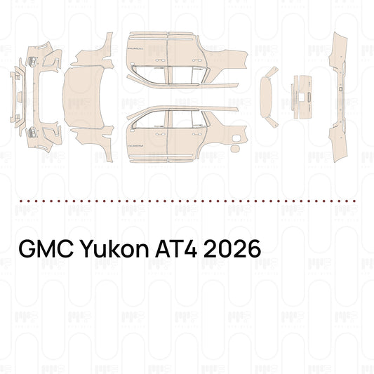 Pre-Cut PPF GMC Yukon AT4 2026